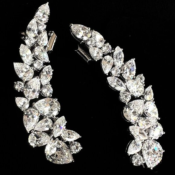 Nadri Jewelry - Nadri Cubic Zirconia Ear Climbers